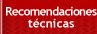 Recomendaciones T&eacute;cnicas